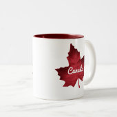 Canada Maple Leaf Mug (Devant droit)