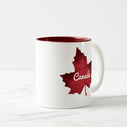 Canada Maple Leaf Mug (Devant droit)