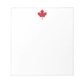 Canada Maple Leaf Notitieblok (Voorkant)