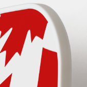 Canada Maple Leaf Pattern Pickleball Paddle (Links Detail)