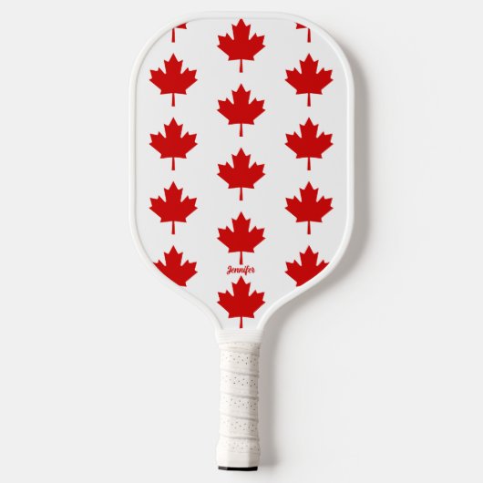Canada Maple Leaf Pickleball Paddle (Achterkant)