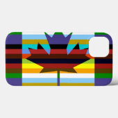 Canada Maple Leaf Pop Art 2 Case-Mate iPhone Case (Achterkant (horizontaal))