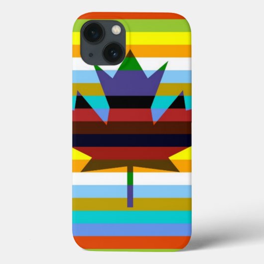 Canada Maple Leaf Pop Art Case-Mate iPhone Case (Achterkant)