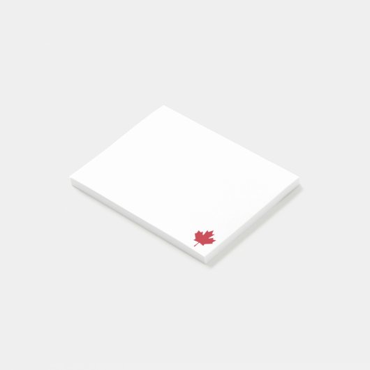 Canada Maple Leaf Post-it Notes (Schuin)