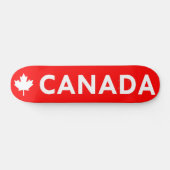 Canada Maple Leaf Schaats Deck Skateboard (Horizontaal)