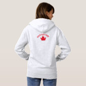 Canada Maple Leaf Sweat à capuche pour femmes (Dos entier)