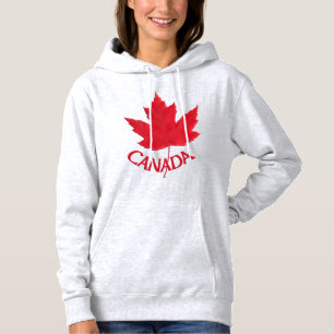 Canada Maple Leaf Sweat à capuche pour femmes
