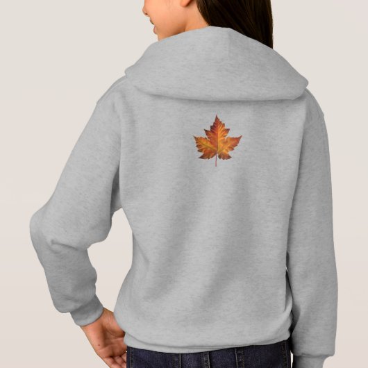 Canada Maple Leaf Sweatshirt Sweat - shirt à capuc (Dos)