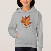 Canada Maple Leaf Sweatshirt Sweat - shirt à capuc (Devant)