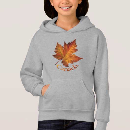Canada Maple Leaf Sweatshirt Sweat - shirt à capuc (Devant)