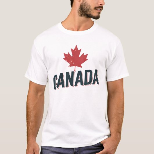 Canada Maple Leaf T-shirt (Voorkant)