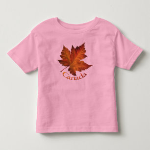 Canada Maple Leaf Toddler T-shirt Canada Souvenir