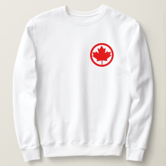 Canada Maple Leaf Trui (Design voorkant)
