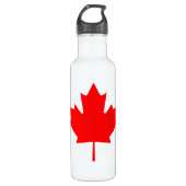 Canada Maple Leaf Waterfles (Voorkant)