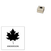 Canada Maple Leaf wood Rubberstempel (Gestempeld)
