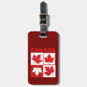Canada Maple verlaat reis Bagagelabel