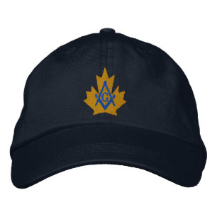 Canada Masonic Geborduurd Pet