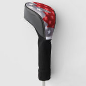 Canada met Amerikaanse vlaggen Golfheadcover (Schuin)