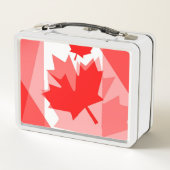 CANADA met gelaagde stijl in Canadese rode maaple (Achterkant)