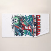 Canada Mode de but squelette attaquant nations dyn (Serviette de bain)