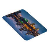 Canada, Montreal, skyline en Old Port Magneet (Rechterzijde)