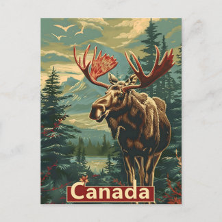 Canada Moose  Briefkaart