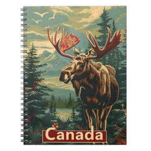 Canada Moose Notitieboek