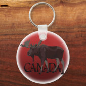 Canada Moose Sleutelhanger Custom Canada Souvenirs (Voorkant)