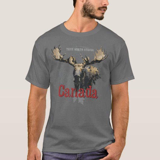 Canada Moose T-shirt (Voorkant)