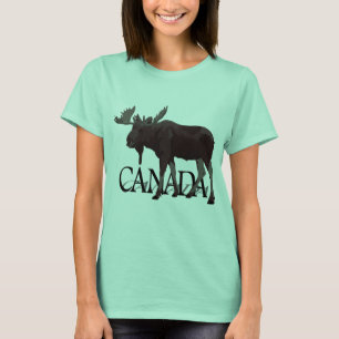 Canada Moose T-shirt Canadian Souvenir Shirten