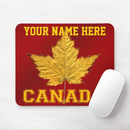 Canada Mousepad Custom Canada Varsity Mousepad Muismat (Met muis)