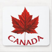 Canada Mousepad Red Canada Maple Leaf Mousepad Muismat (Voorkant)