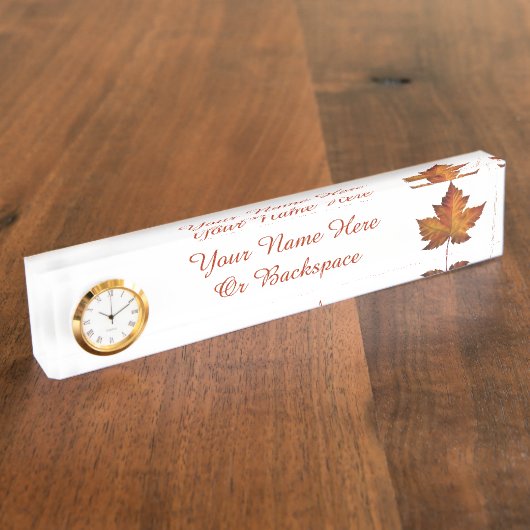 Canada Name Borden Personalized Canada Name Bord Naambordje (Zijkant)