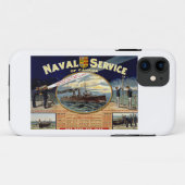 Canada Naval Service Case-Mate iPhone Case (Achterkant (horizontaal))