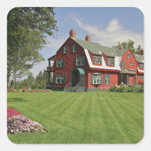 Canada, New Brunswick, Campobello Island. Vierkante Sticker