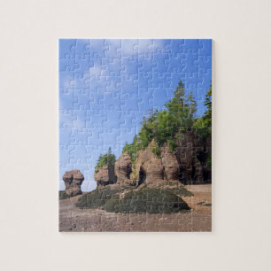 Canada, New Brunswick, Hopewell Cape, Baai van Legpuzzel