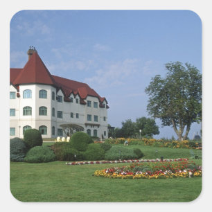 Canada, New Brunswick, St Andrews. Fairmont Vierkante Sticker