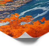 Canada Niagara Falls Reisposter Poster (Hoek)