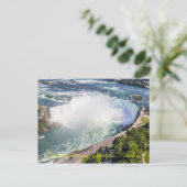 Canada Niagara Waterfall Horse Skylines Briefkaart (Staand voorkant)