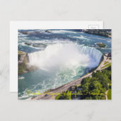 Canada Niagara Waterfall Horse Skylines Briefkaart (Voorkant / Achterkant)