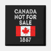 Canada niet te koop - Trots en patriottisch Magneet (Voorkant)