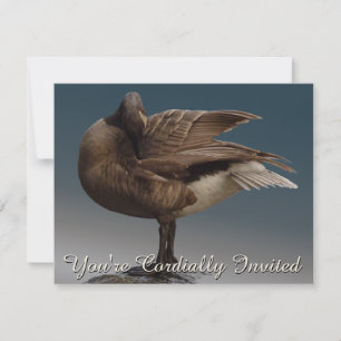 Canada nodigt Canada uit om Canada Goose RSVP aan Kaart