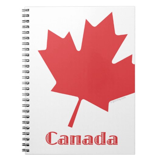 Canada Notitieboek (Voorkant)