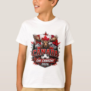 Canada Oh Canada 2026 Voetbalfan T-shirt