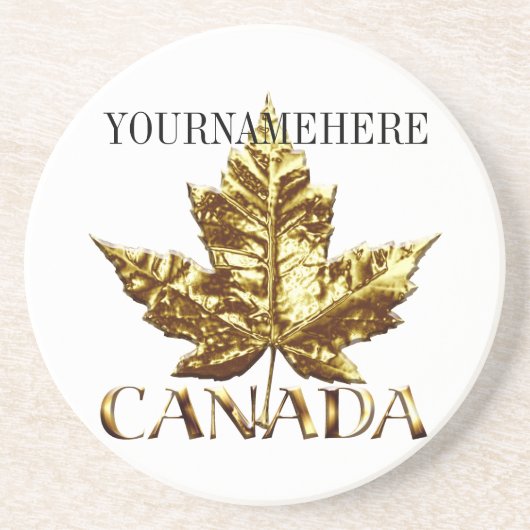 Canada Onderzetter Gold Canada Team Onderzetter (Voorkant)