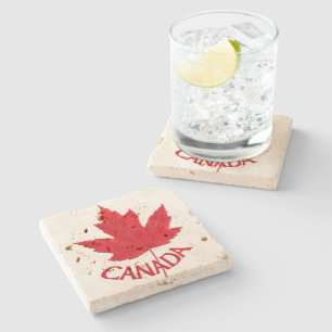 Canada Onderzetters Canada Maple Leaf Souvenir Ond