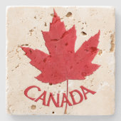 Canada Onderzetters Canada Maple Leaf Souvenir Ond (Voorkant)