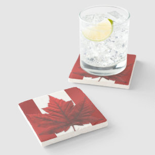 Canada Onderzetters Canada Maple Leaf Souvenir Ond