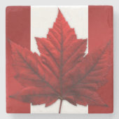 Canada Onderzetters Canada Maple Leaf Souvenir Ond (Voorkant)