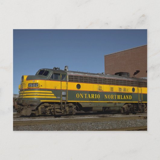 Canada, Ontario, Northland FP-7 Briefkaart (Voorkant)